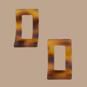 Acrylic Abstract Tortoise Jewelry